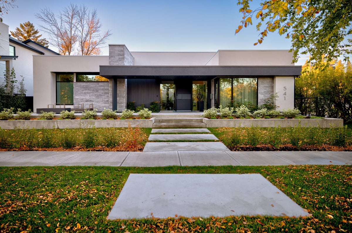 Luxury bungalow newly constructed in Elbow Park neighborhood